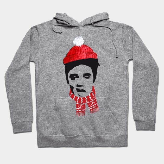 winter elvis design Hoodie by Love My..